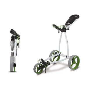 Big Max Blade IP 2 Push Trolley – Robuste Räder und Bremssystem, Detailansicht