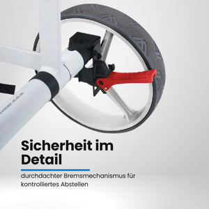 Big Max Blade IP 2 – Seitenansicht Farbvariante 3, dreirädriger Golftrolley