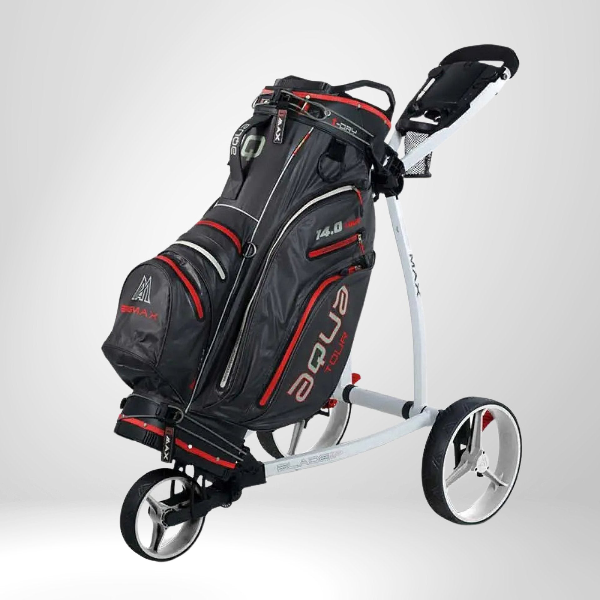 Big Max Blade IP 2 - 3 Rad Push Trolley 