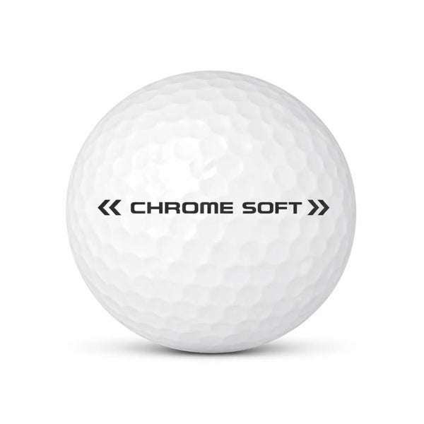 Callaway Chrome Soft Lakeball – Gebrauchter weißer Golfball mit Callaway Logo und Nummer