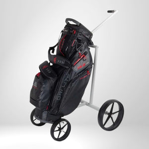Big Max e-Lite 4 Rad Elektro Trolley – Frontansicht vierrädriger E-Trolley
