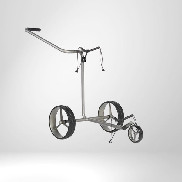 JUCAD EDITION S 3rädrig – Leichter klappbarer Golftrolley aus Aluminium mit drei Rädern