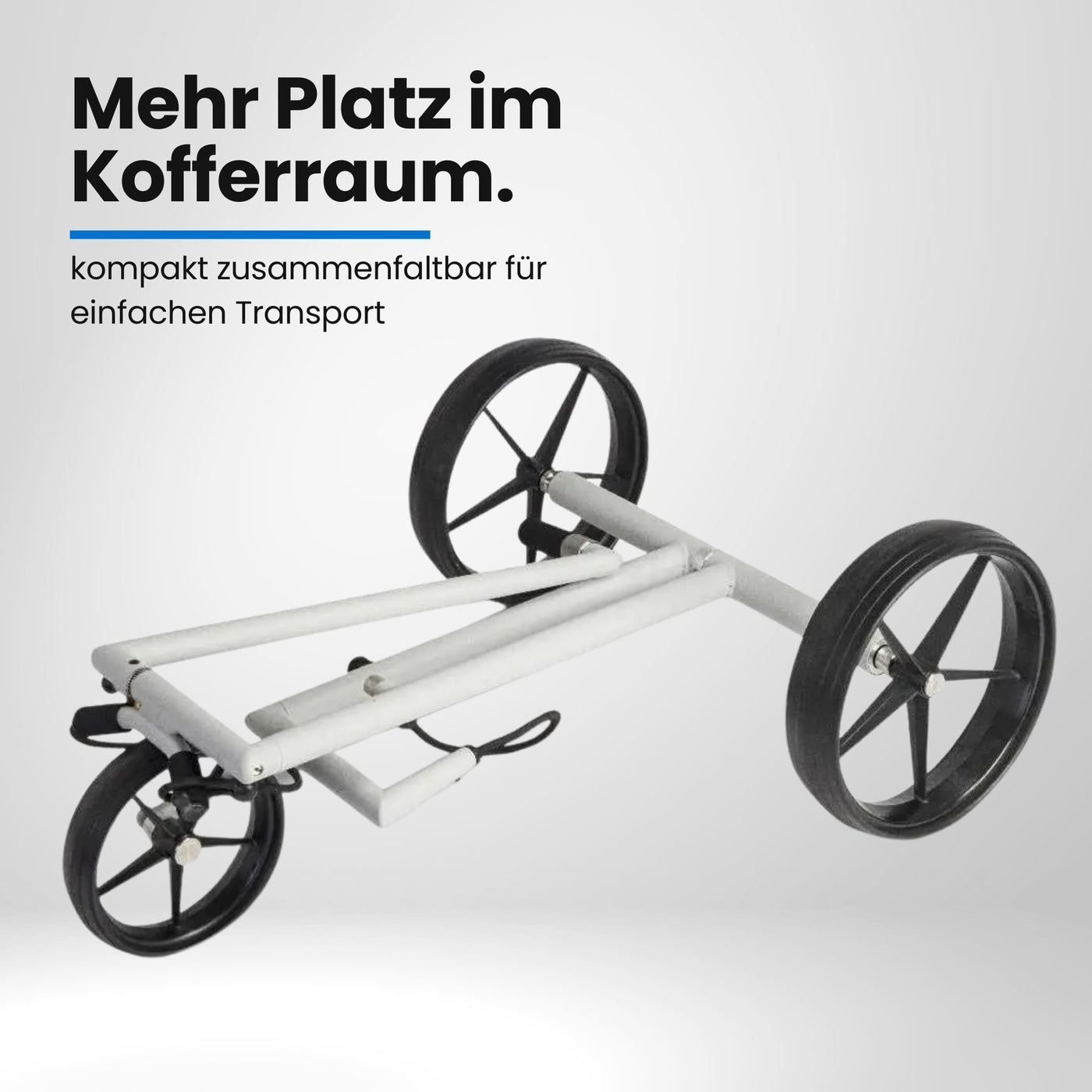 Big Max e-Lite 3 Rad Elektro Trolley – Seitenansicht Farbvariante 2