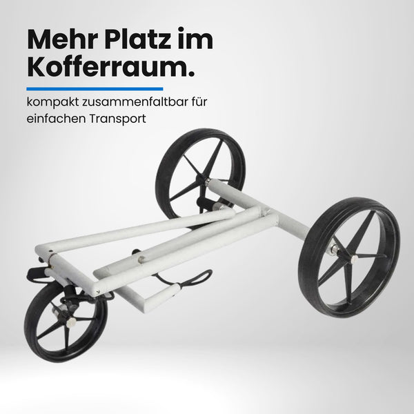 Big Max e-Lite 3 Rad Elektro Trolley – Seitenansicht Farbvariante 2