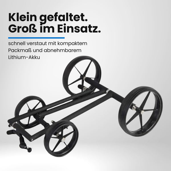 Big Max e-Lite 4 Rad – Frontansicht Farbvariante 2 E-Trolley