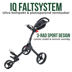 Big Max IQ² - 3 Rad Push Trolley 