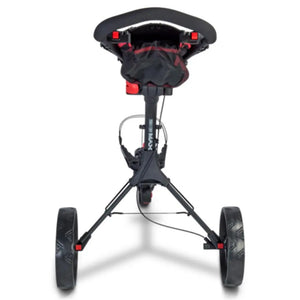 Big Max IQ² 360 Push Trolley – 360-Lenkung Griffbereich, Detailansicht