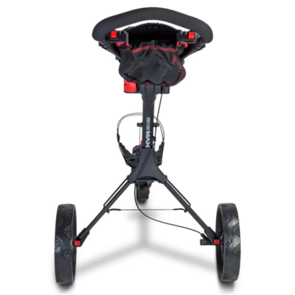 Big Max IQ² 360 Push Trolley – 360-Lenkung Griffbereich, Detailansicht