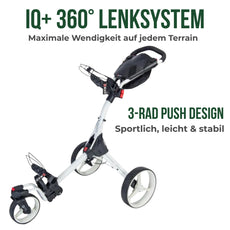 Big Max IQ² 360 - 3 Rad Push Trolley 