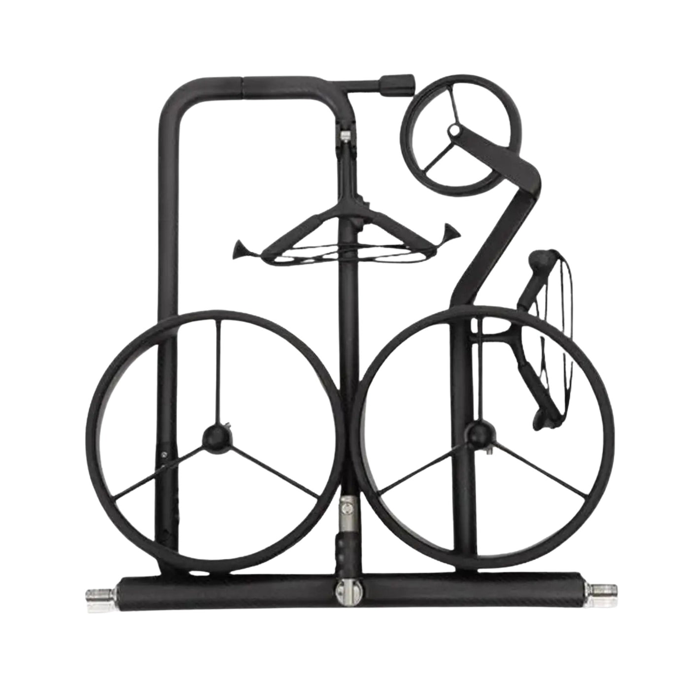 JUCAD CARBON DRIVE CLASSIC 3.0 SET in Schwarz, kompaktes Golf-Trolley-Design.