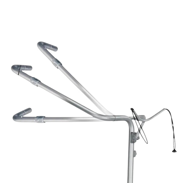 JUCAD TITAN - 2rädrig Golftrolley mit ergonomischen Griffen und stabiler Konstruktion.