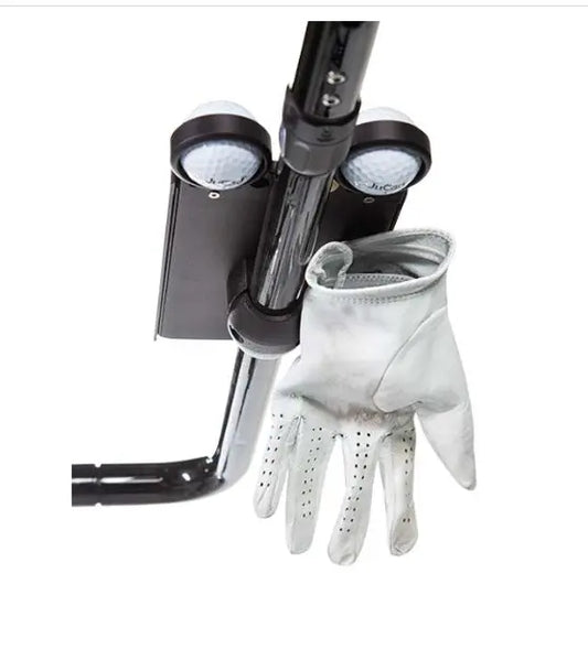 Golf Scorekartenhalter mit Golfhandschuh am Trolley, Zubehör für Golfer