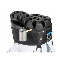 Golfbag mit JuCad Aschenbecher, Zigarettenhalter und Schlägerfächer, Golfzubehör