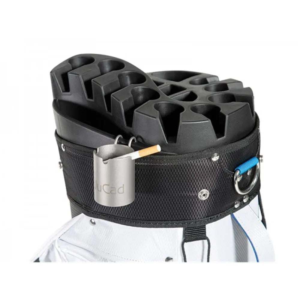 Golfbag mit JuCad Aschenbecher, Zigarettenhalter und Schlägerfächer, Golfzubehör