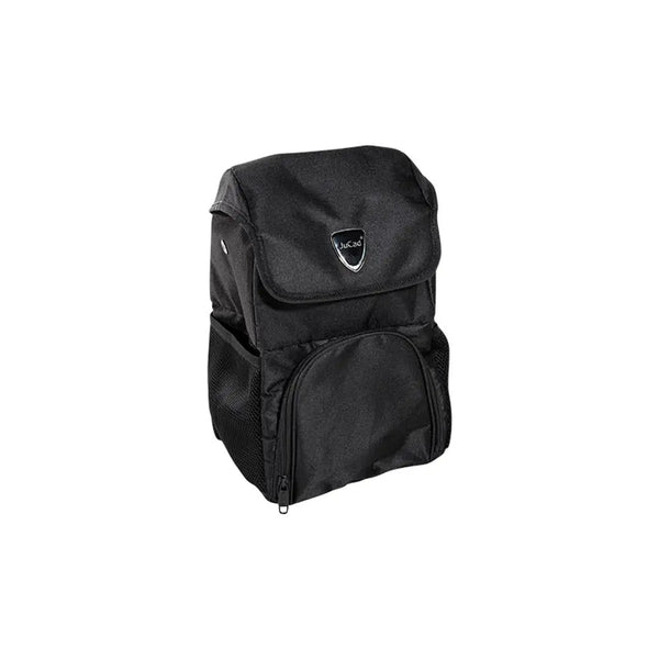 Schwarze Golf-Accessoire-Tasche mit mehreren Fächern, ideal für Golfausrüstung