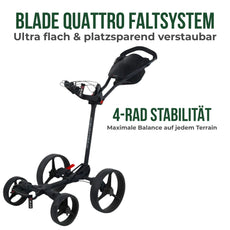 Big Max Blade Quattro - 4 Rad Push Trolley 