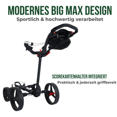 Big Max Blade Quattro - 4 Rad Push Trolley 