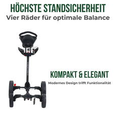 Big Max Blade Quattro - 4 Rad Push Trolley 