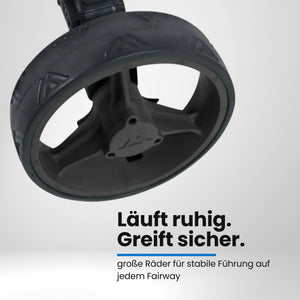 Big Max Blade Quattro 4-Rad Push Trolley – Frontansicht Farbvariante 3