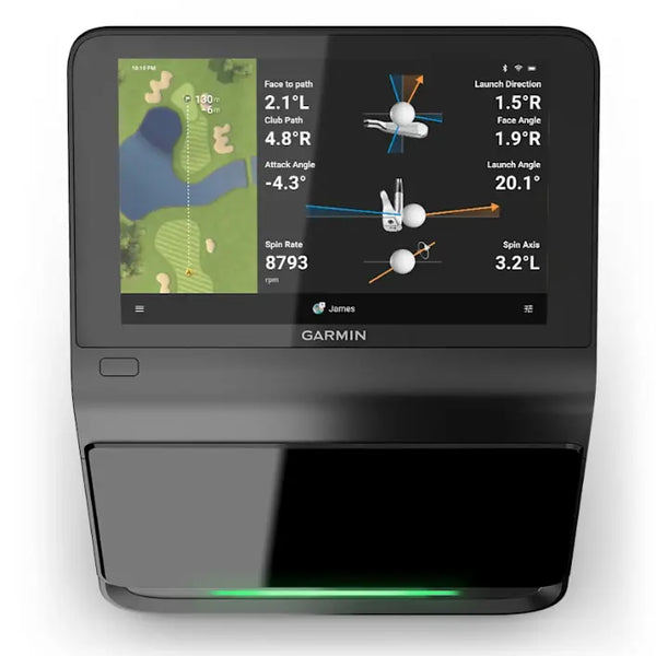 Garmin Approach R50 Golf Launch Monitor – Frontansicht kompakter Radar-Sensor freigestellt