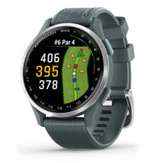 Golf GPS Uhr mit Farbanzeige, Golfplatz-Lageplan und Entfernungsanzeige auf dem Display