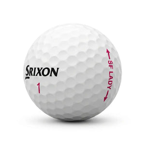 Srixon Soft Feel Lady Lakeballs | AAAA – 25 gebrauchte Srixon Soft Feel Lady Golfbälle, freigestellt