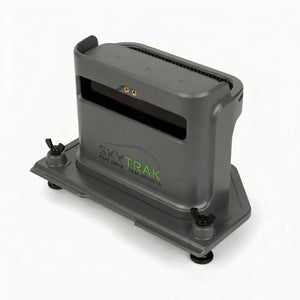 SkyTrak MAX Protective Case – Detailansicht Verschlussmechanismus und Tragegriff