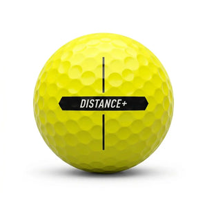 TaylorMade Yellow Mix Lakeball – Gebrauchter gelber TaylorMade Golfball mit Logo und Nummer