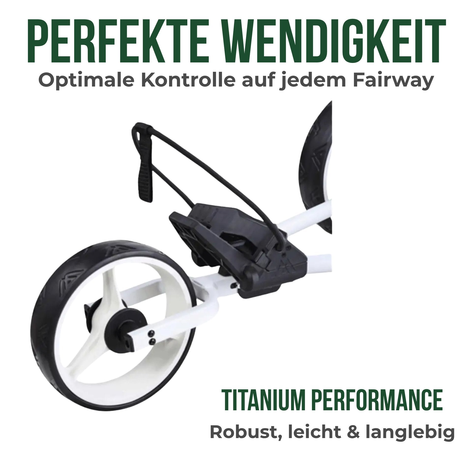 Big Max TI-Lite - 3 Rad Push Trolley 