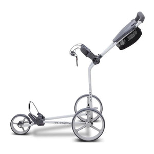 Big Max TI TWO Push Trolley – Klappmechanismus, Detailansicht