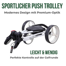 Big Max TI TWO - 3 Rad Push Trolley 