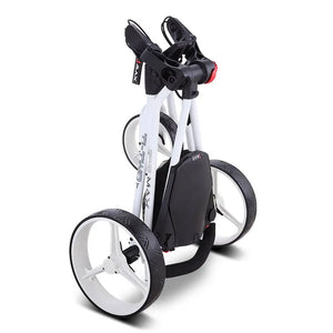 Big Max TI TWO – Seitenansicht Farbvariante 3, Titan-Golftrolley