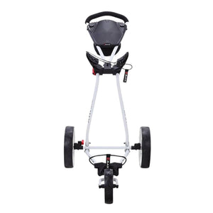 Big Max TI TWO Push Trolley – 3/4-Frontansicht links freigestellt