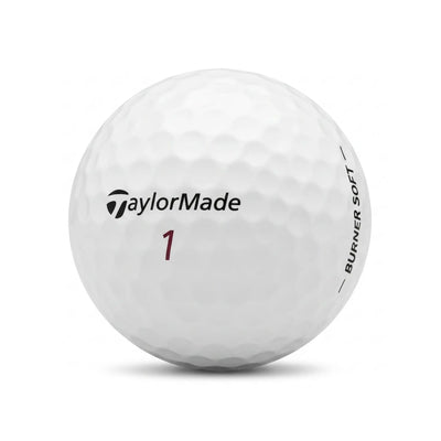 TaylorMade Mix Lakeballs | AAAAA/AAAA – 25 gebrauchte weiße TaylorMade Golfbälle gemischt, freigestellt