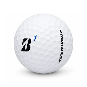 Bridgestone Tour B Mix Lakeballs | AAAA – 25 gebrauchte weiße Tour B Golfbälle freigestellt