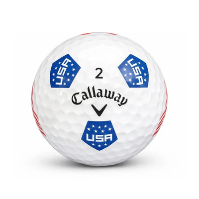 Callaway SuperSoft Lakeballs – 25 gebrauchte weiße Golfbälle freigestellt auf weißem Hintergrund