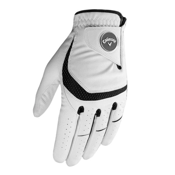 Callaway Syntech Gloves White Men Left Hand M/L